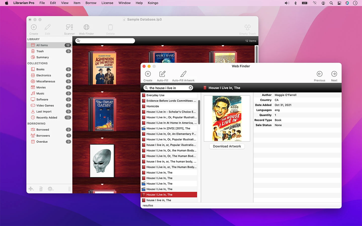 Librarian Pro 截图 2