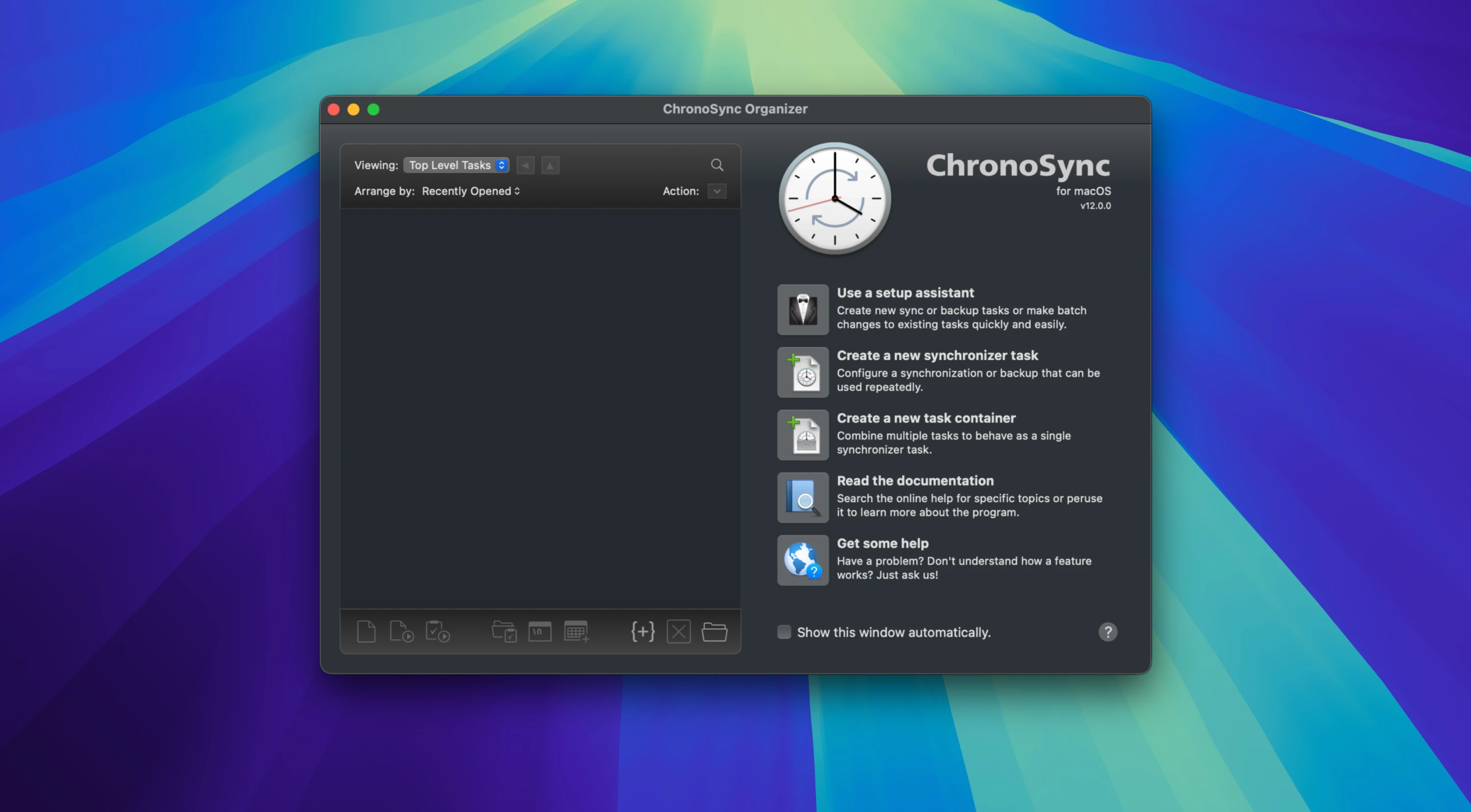 ChronoSync 截图 1