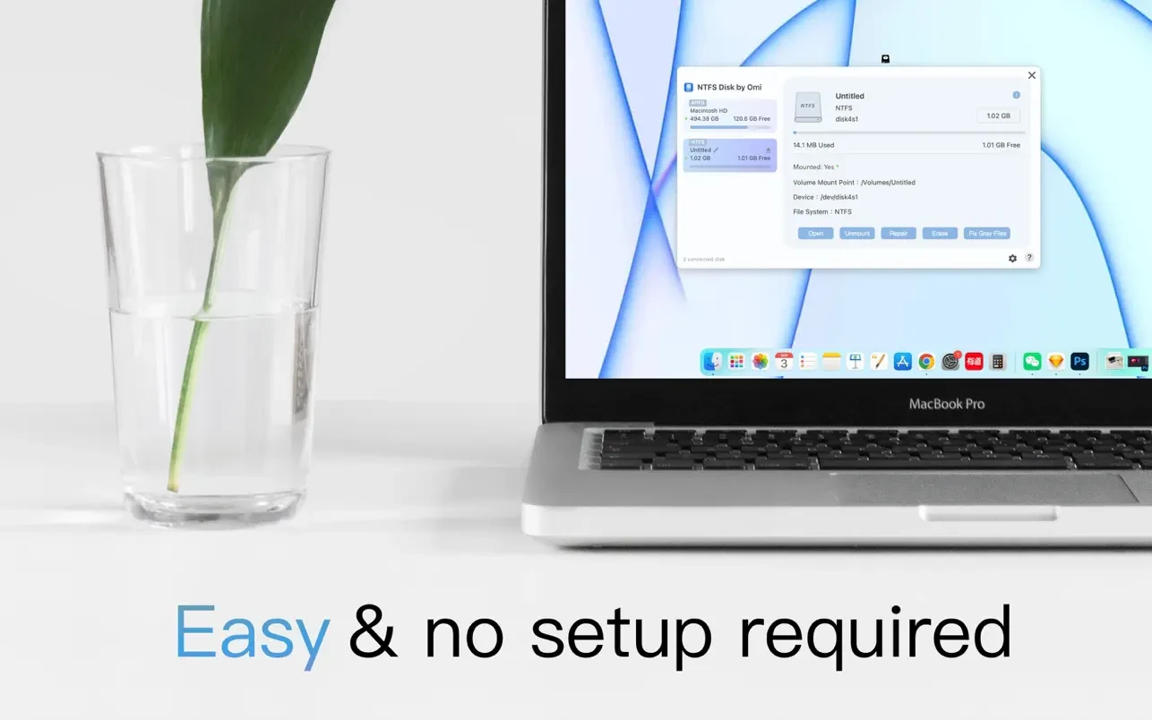 NTFS Disk by Omi NTFS 截图 3