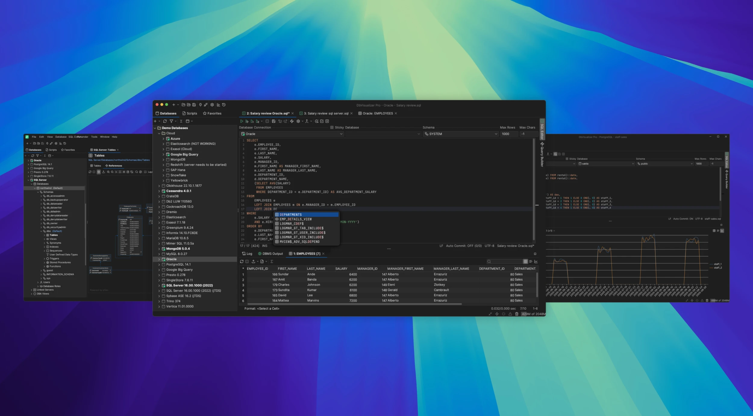 DbVisualizer Pro 截图 1