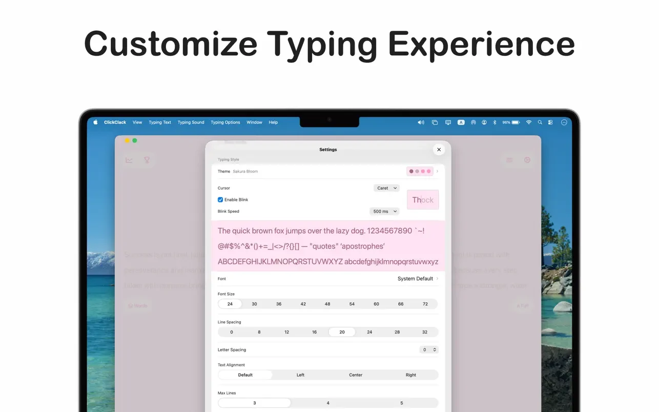 ClickClack - Typing Trainer 截图 6
