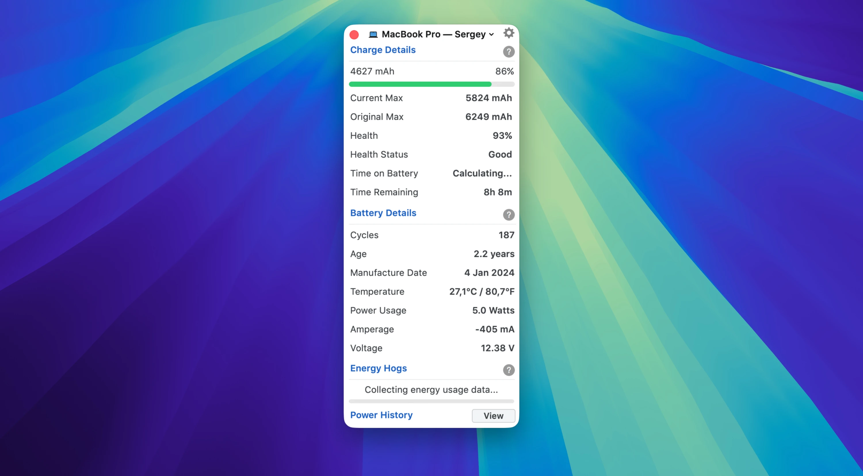 Battery Health 截图 1
