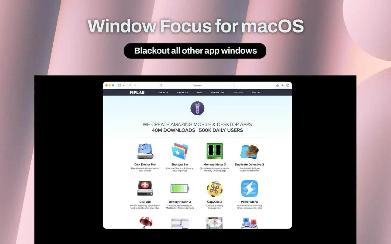 Window Focus - Dim Screen 截图 4