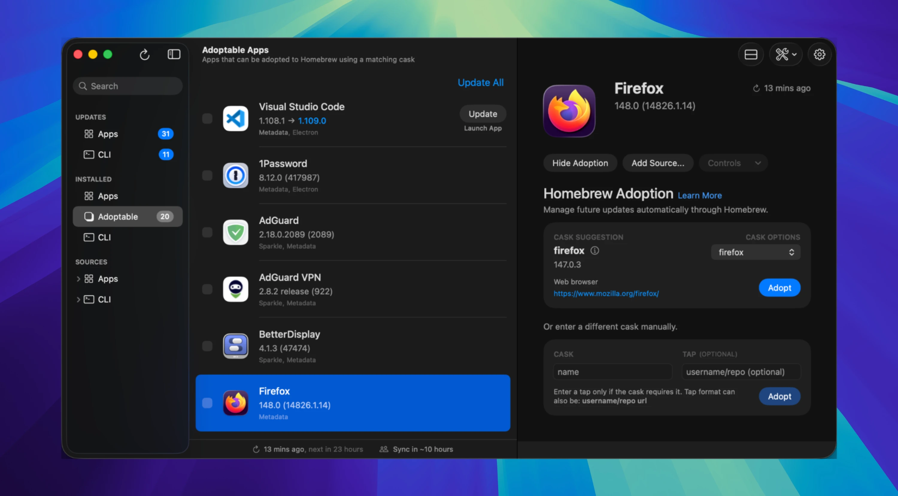 Updatest 截图 1