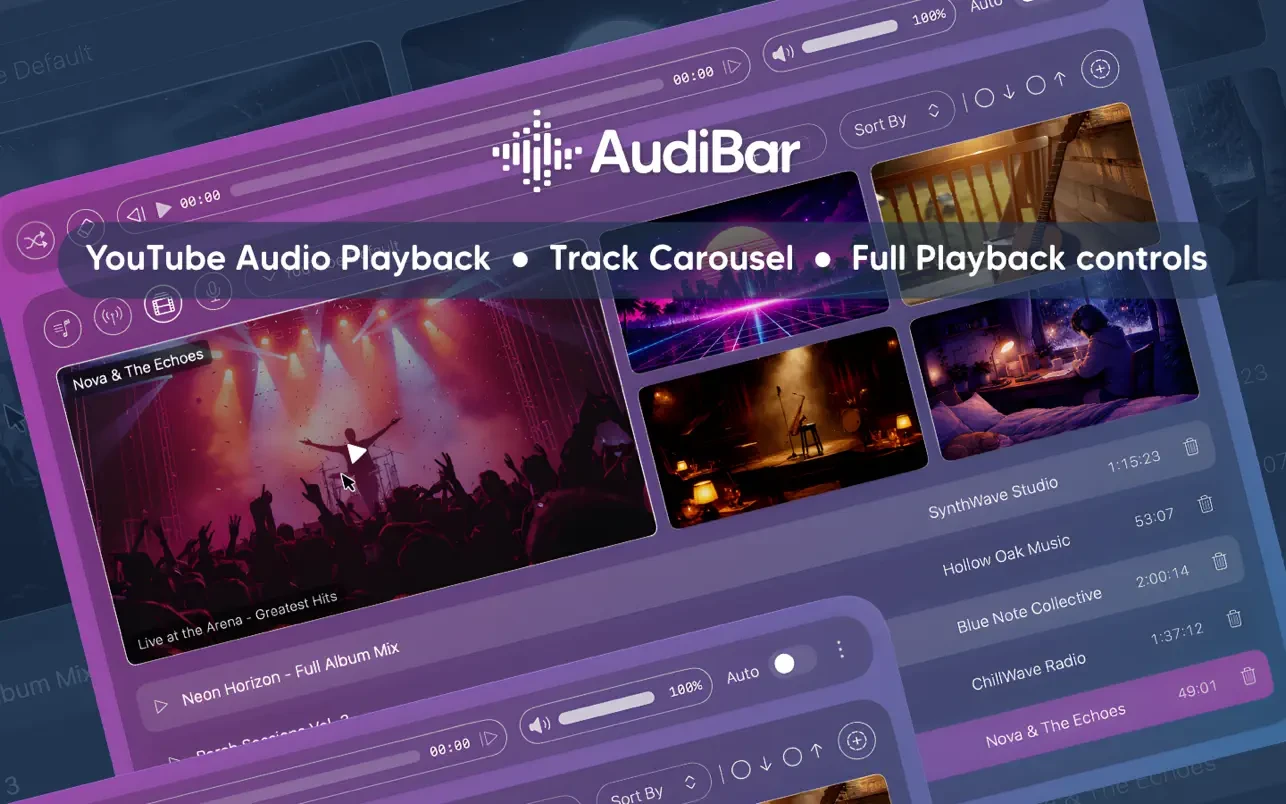 AudiBar 截图 1
