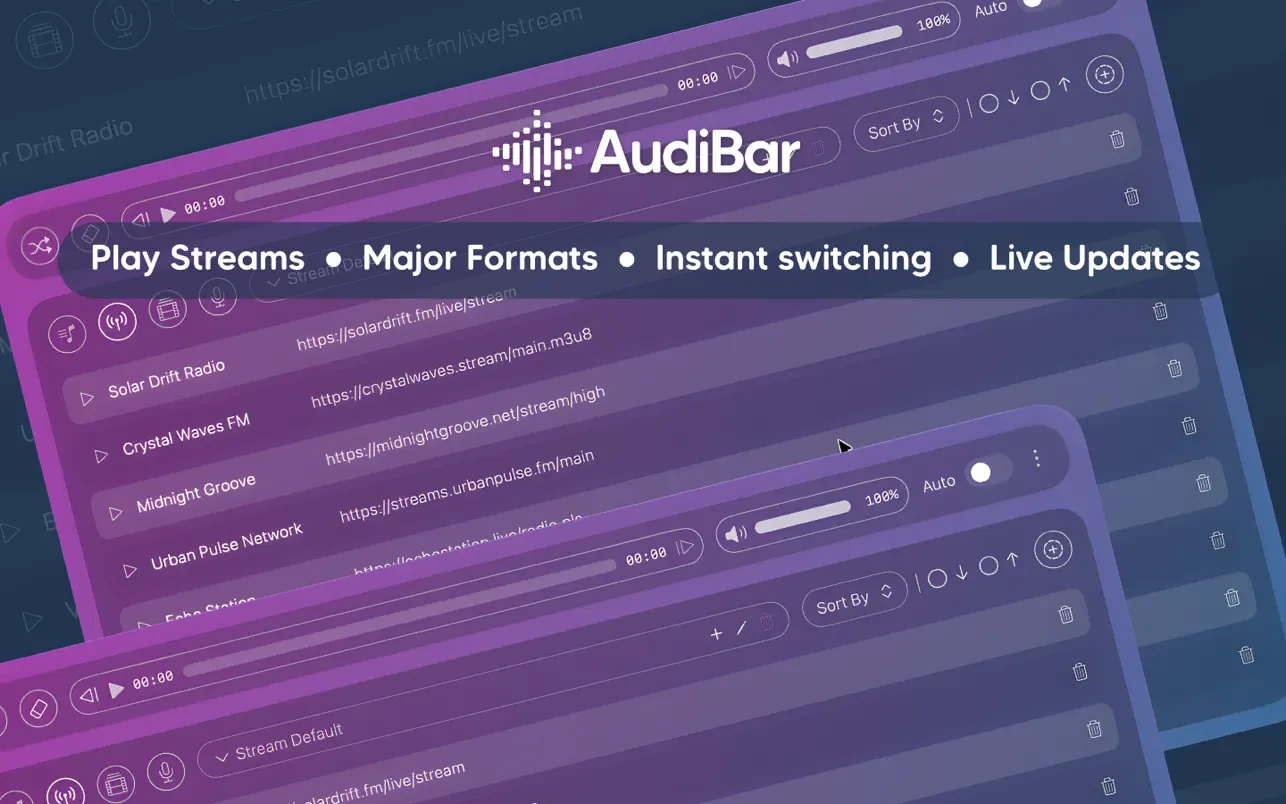 AudiBar 截图 3