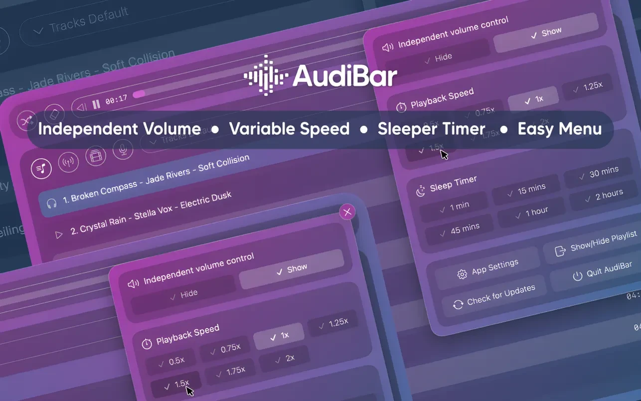 AudiBar 截图 5