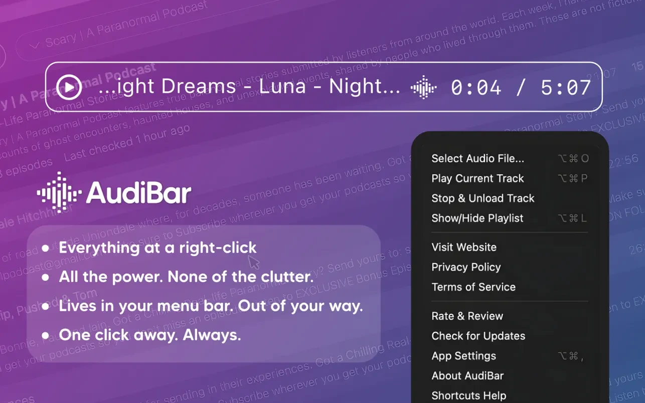 AudiBar 截图 7