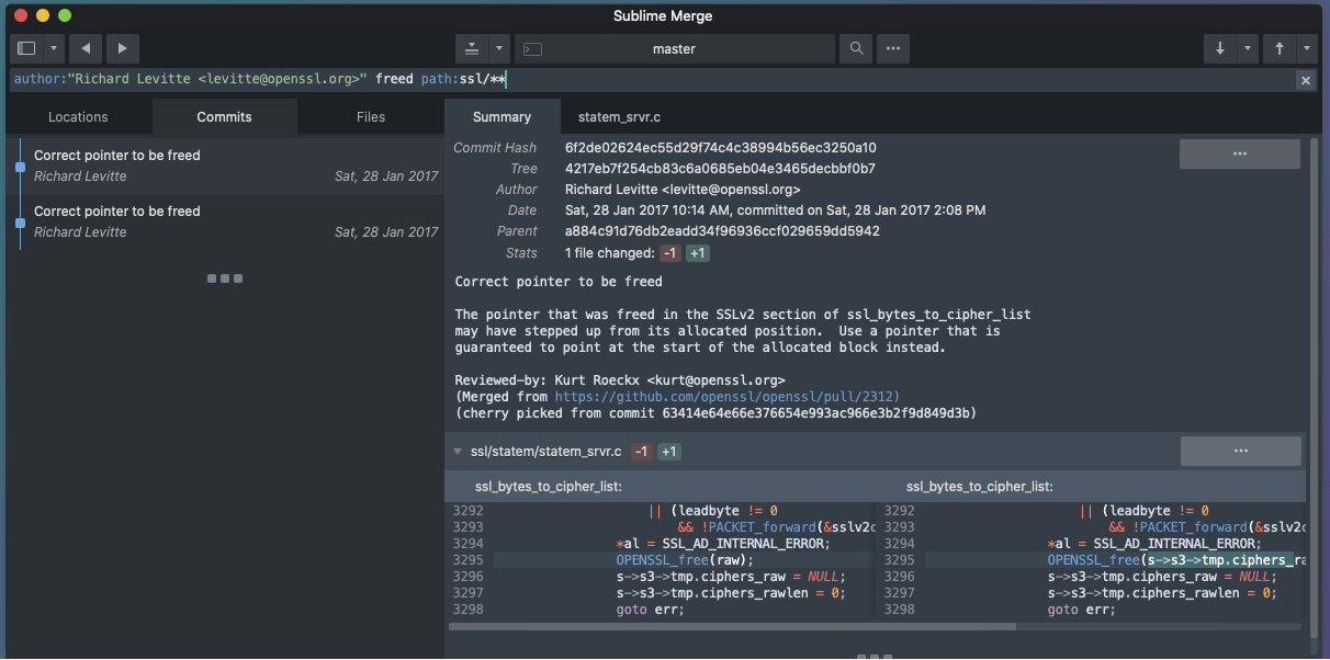 Sublime Merge 截图 3