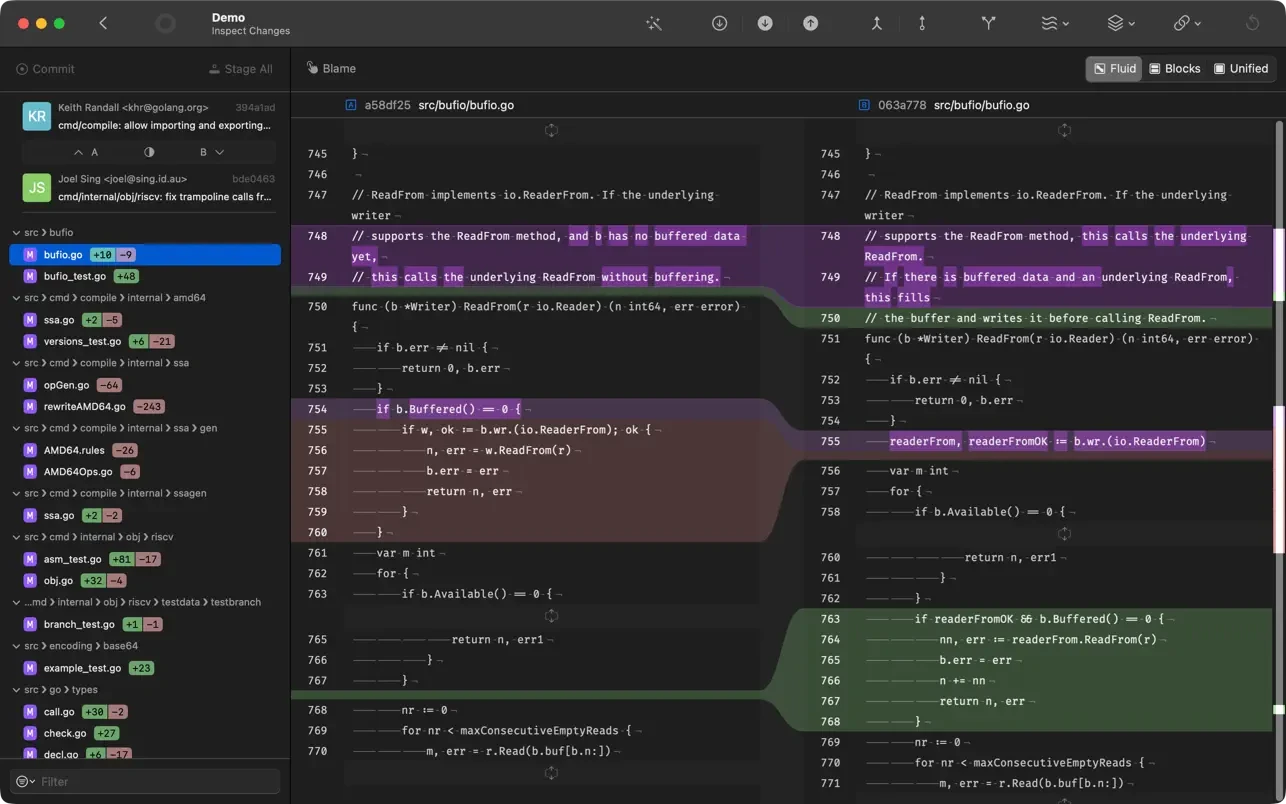 Gitfox screenshot 2