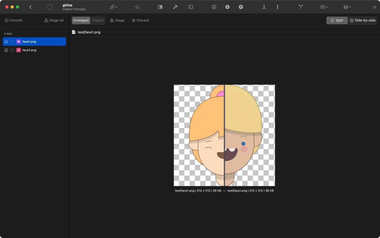 Gitfox screenshot 3