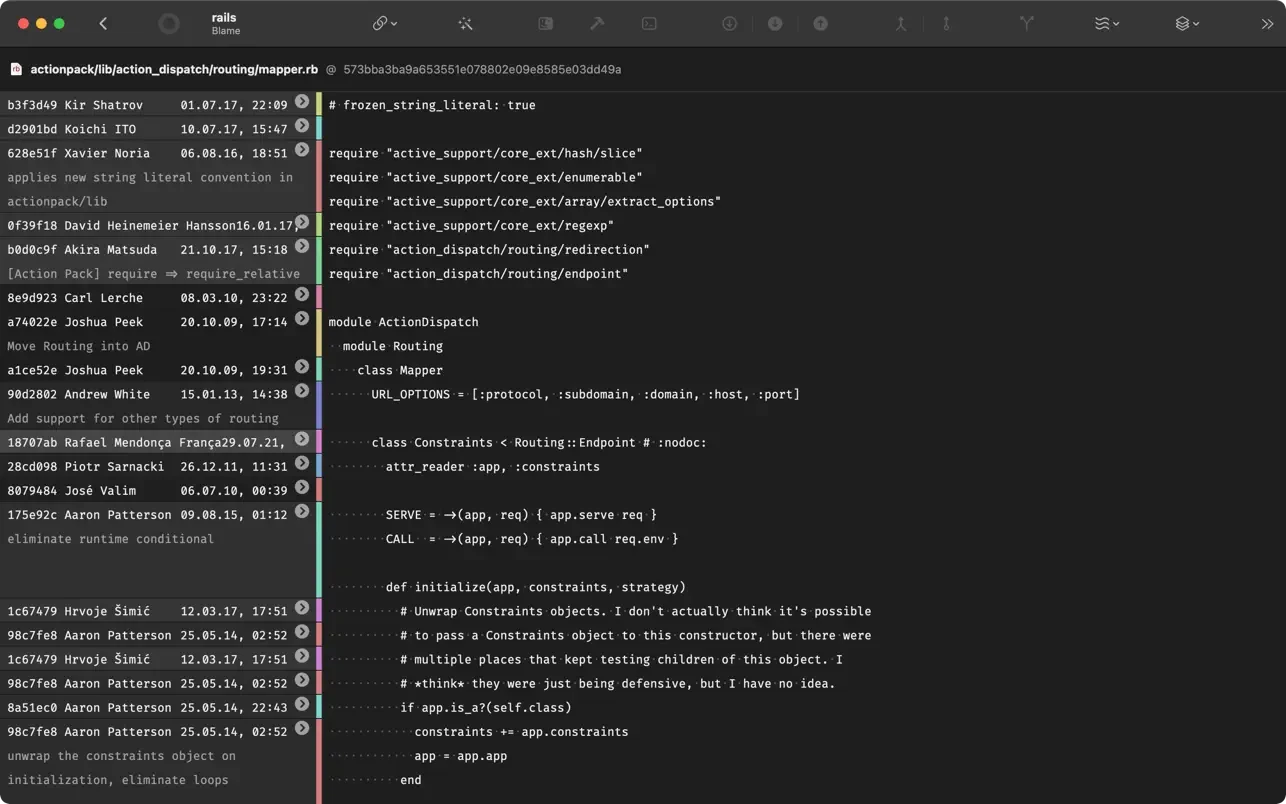 Gitfox screenshot 4