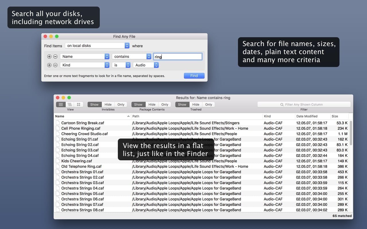 Find Any File (FAF) 截图 1