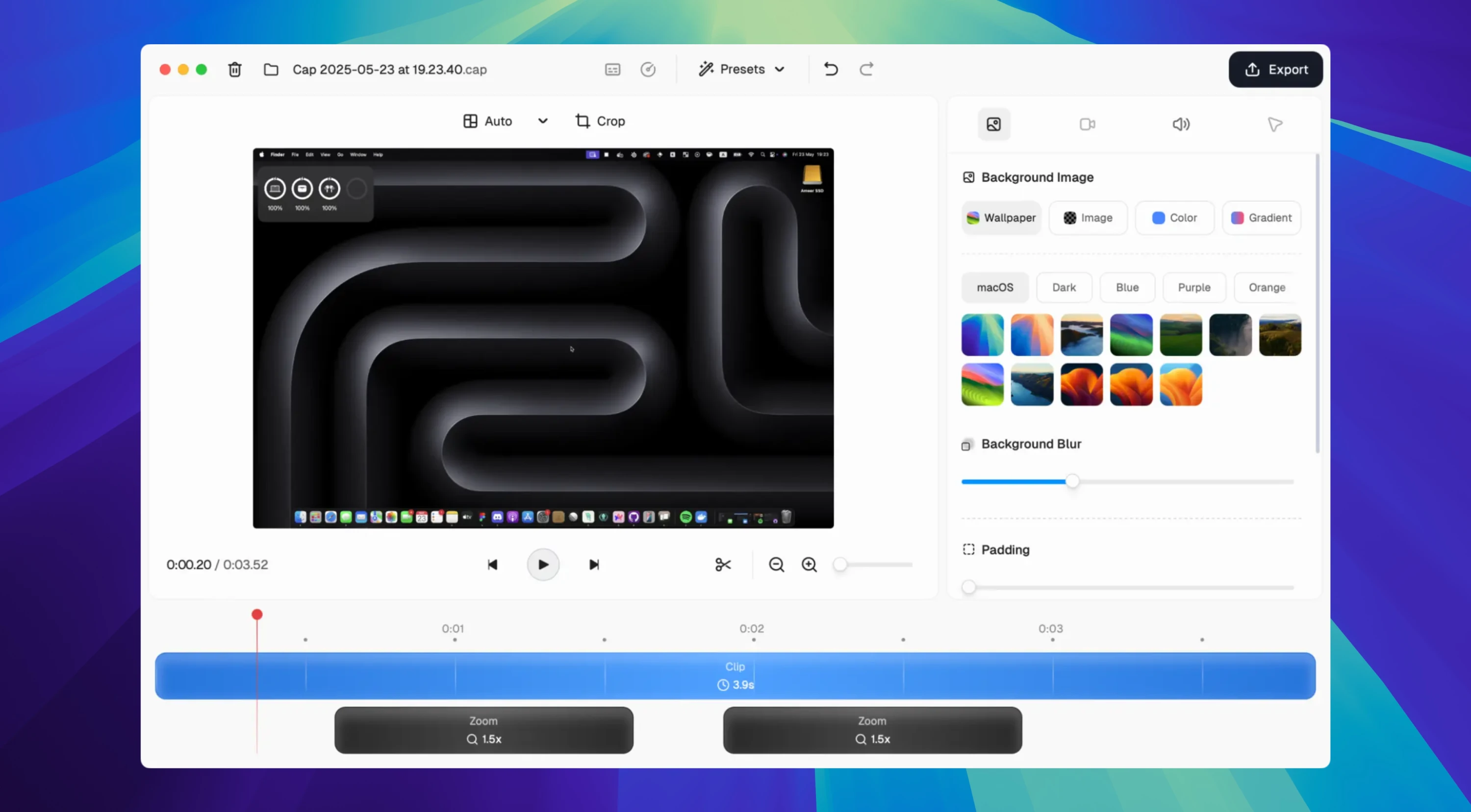 Cap Pro 截图 1