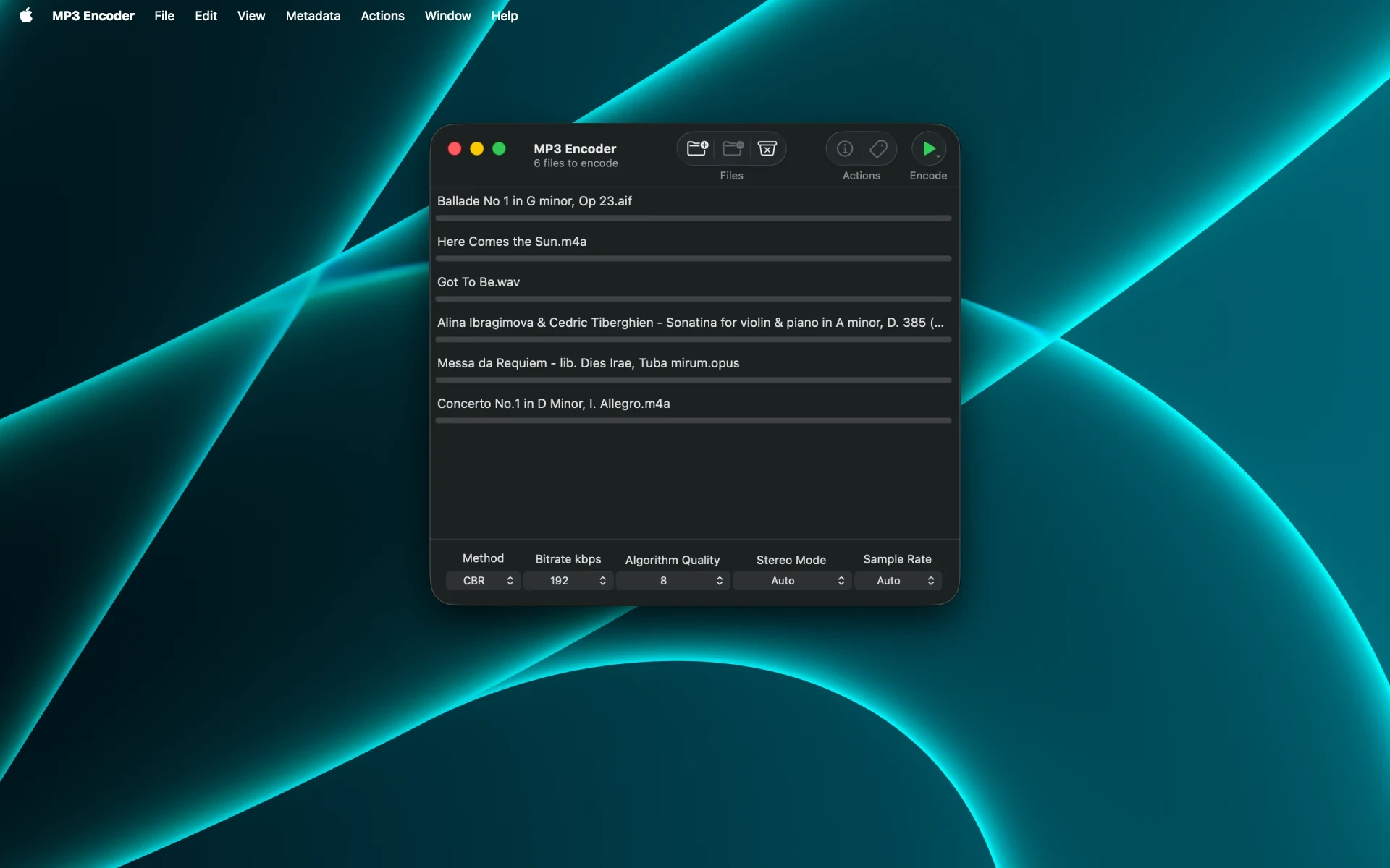 MP3 Encoder 截图 1