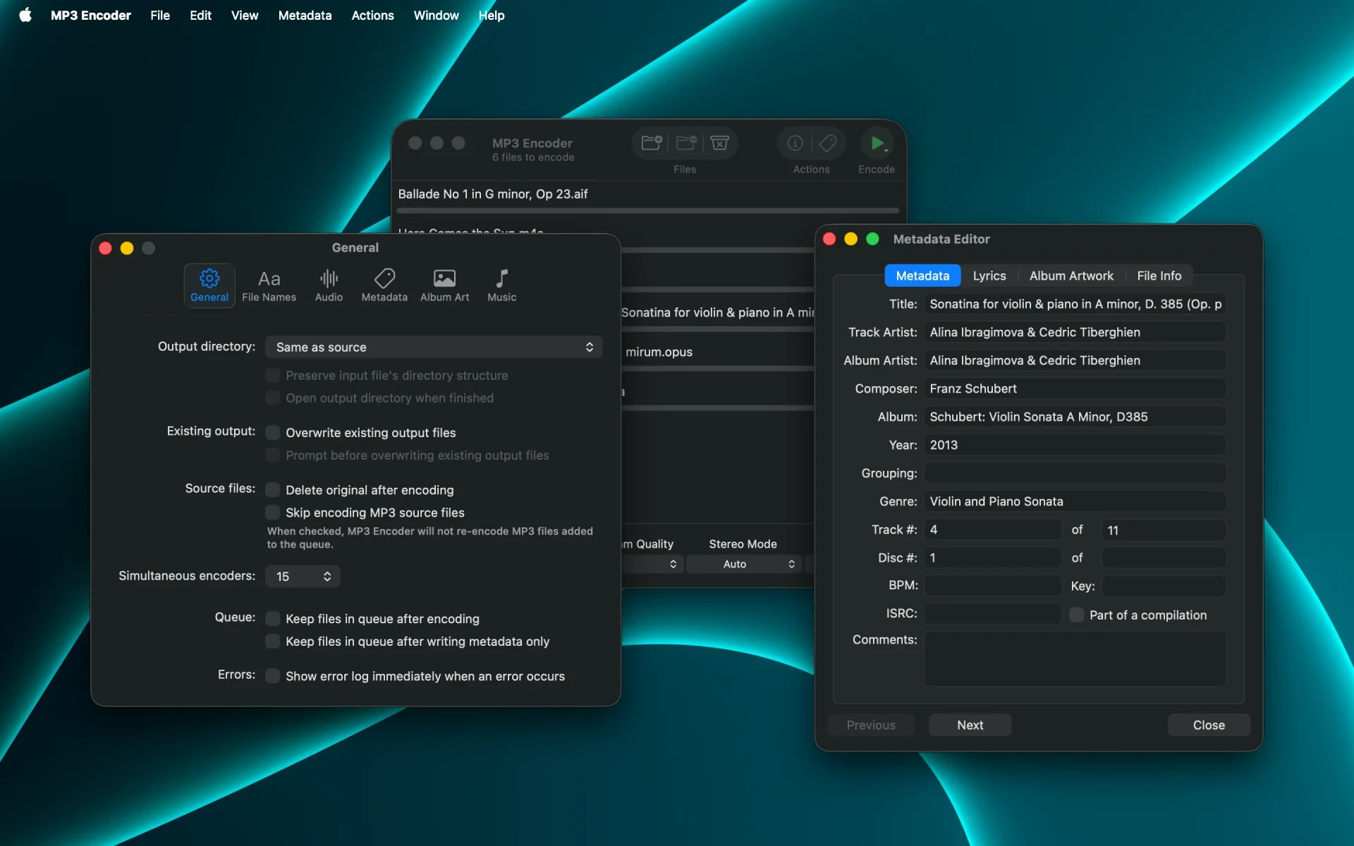 MP3 Encoder 截图 3