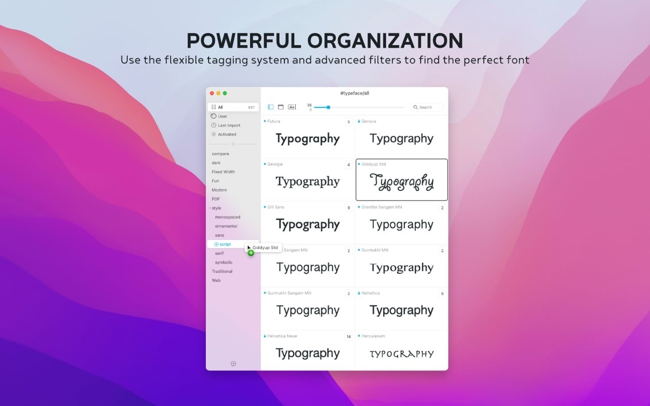 Typeface 截图 2