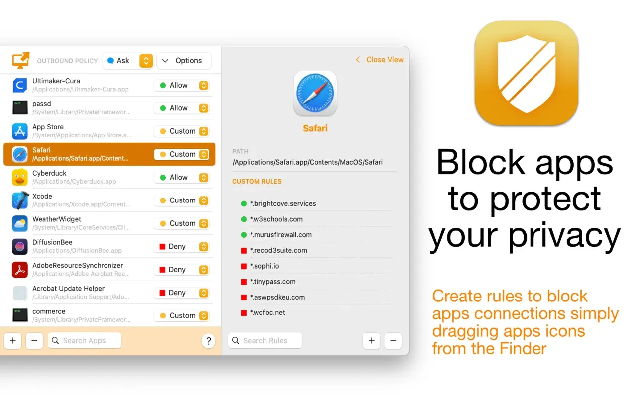 Firewall Scudo 截图 1