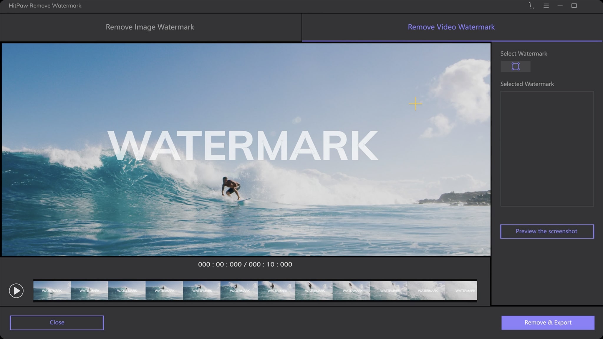 HitPaw Watermark Remover 截图 1