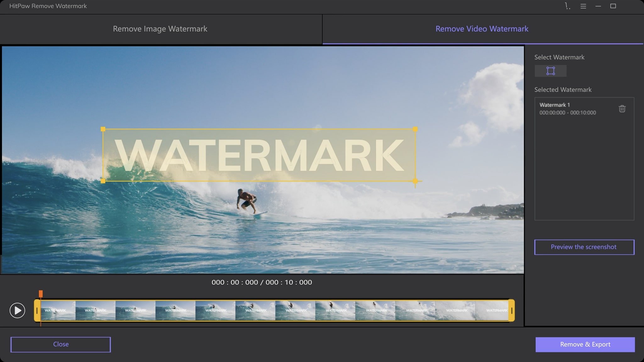 HitPaw Watermark Remover 截图 2