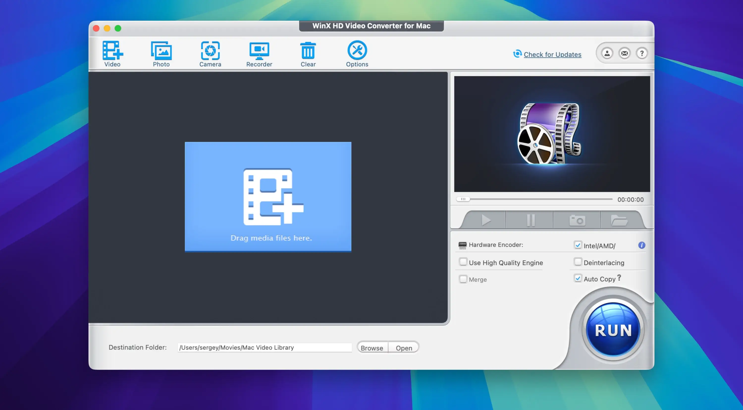 WinX HD Video Converter 截图 1