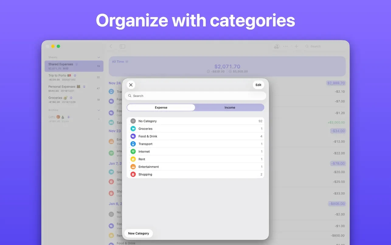 Expenses: Spending Tracker 截图 7