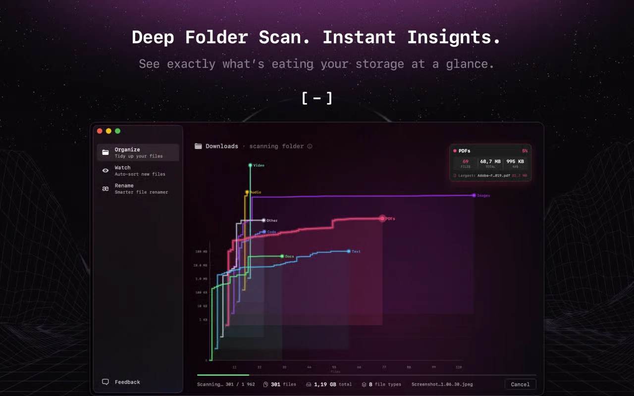Refolder screenshot 2