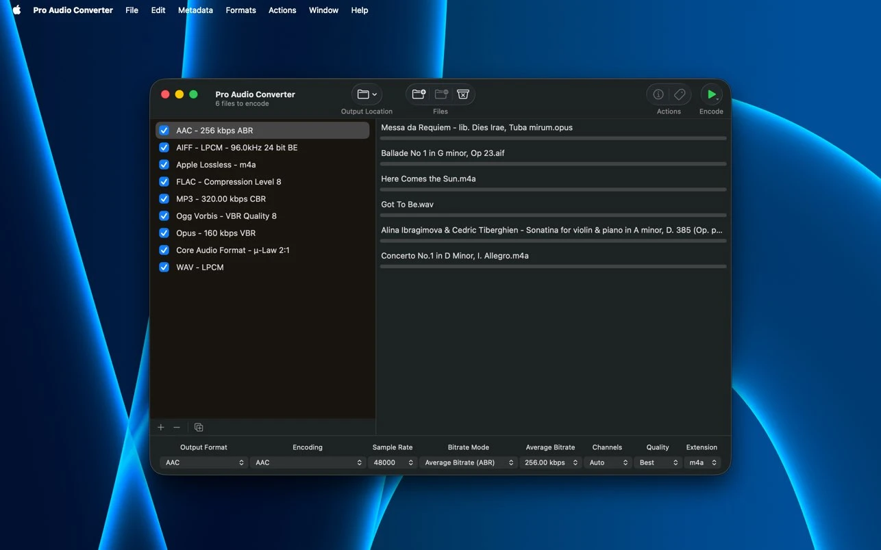 Pro Audio Converter screenshot 1