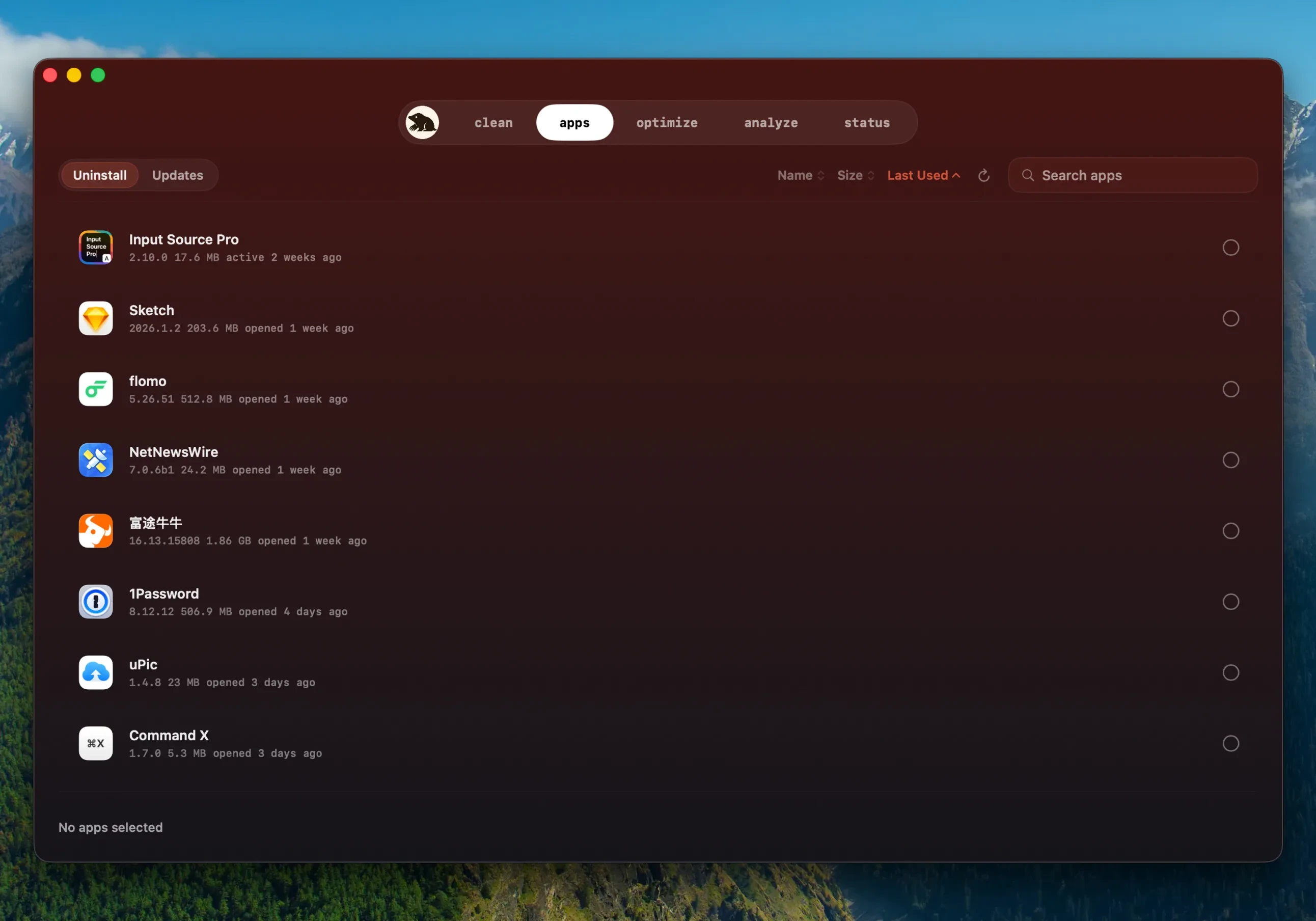 Mole screenshot 2