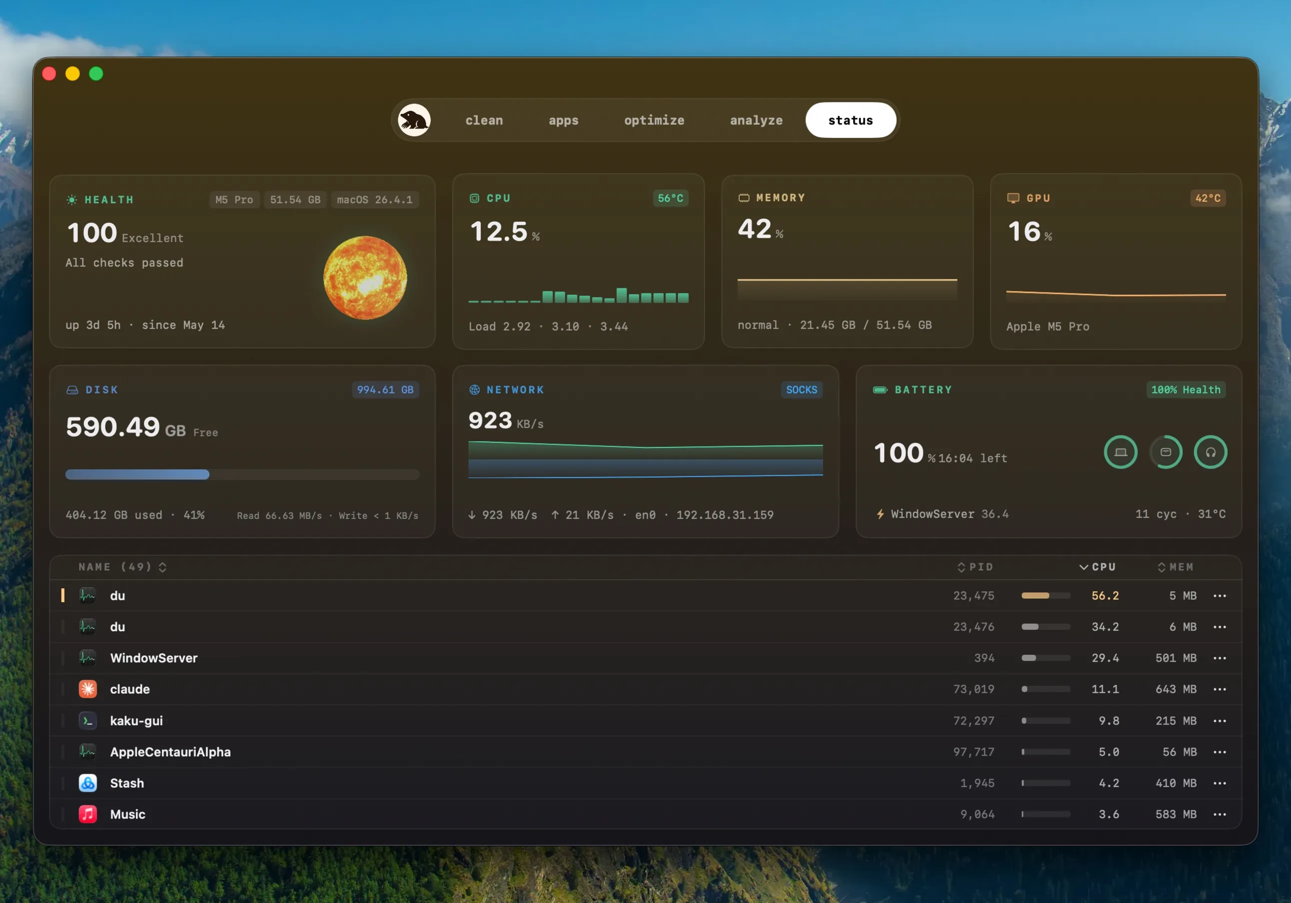Mole screenshot 5