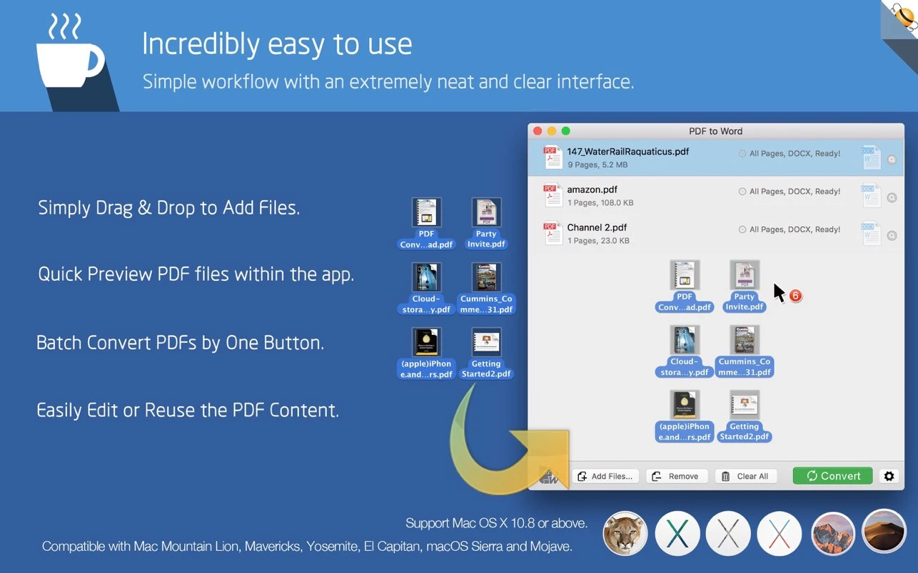 PDF to Word - Flyingbee screenshot 2
