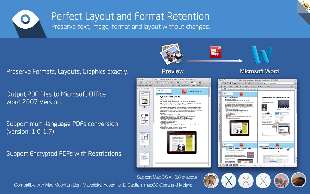 PDF to Word - Flyingbee screenshot 4