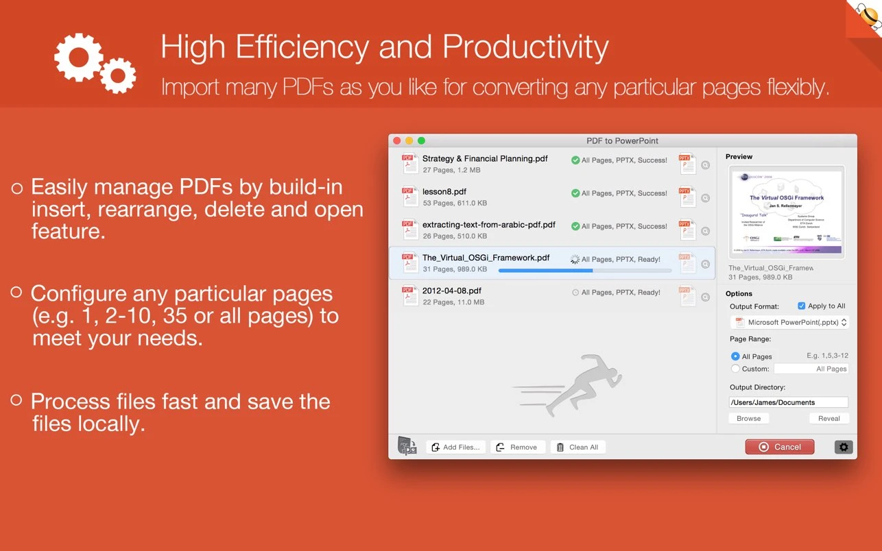 PDF to PowerPoint - Flyingbee screenshot 3