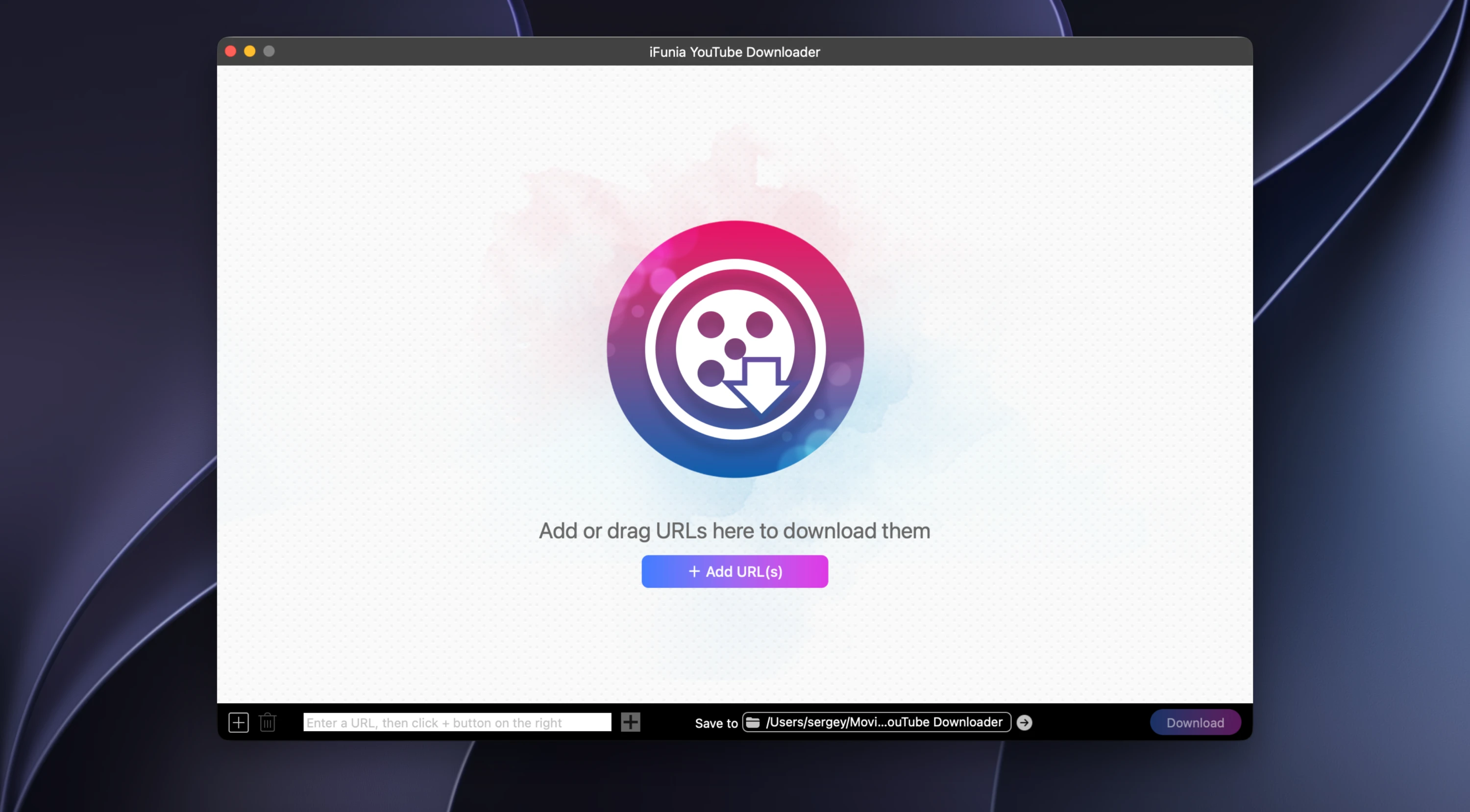 iFunia YouTube Downloader screenshot 1