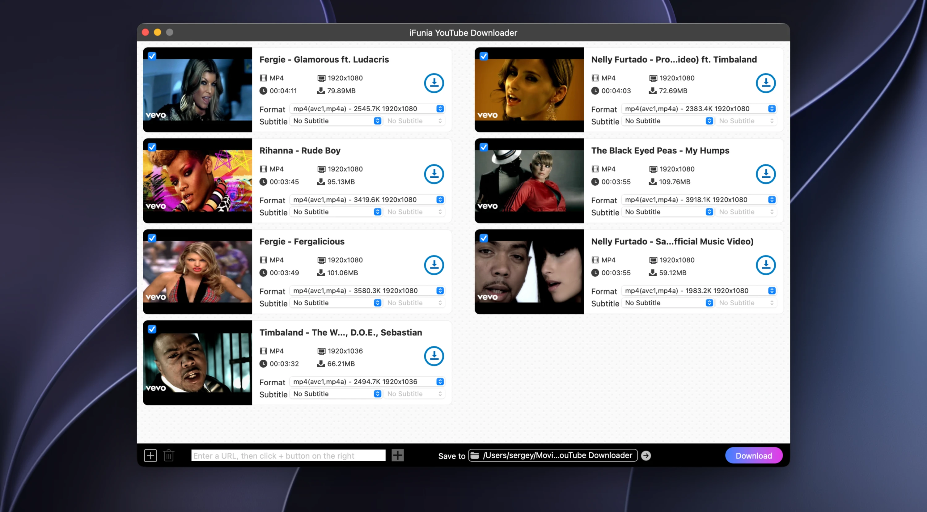 iFunia YouTube Downloader screenshot 2