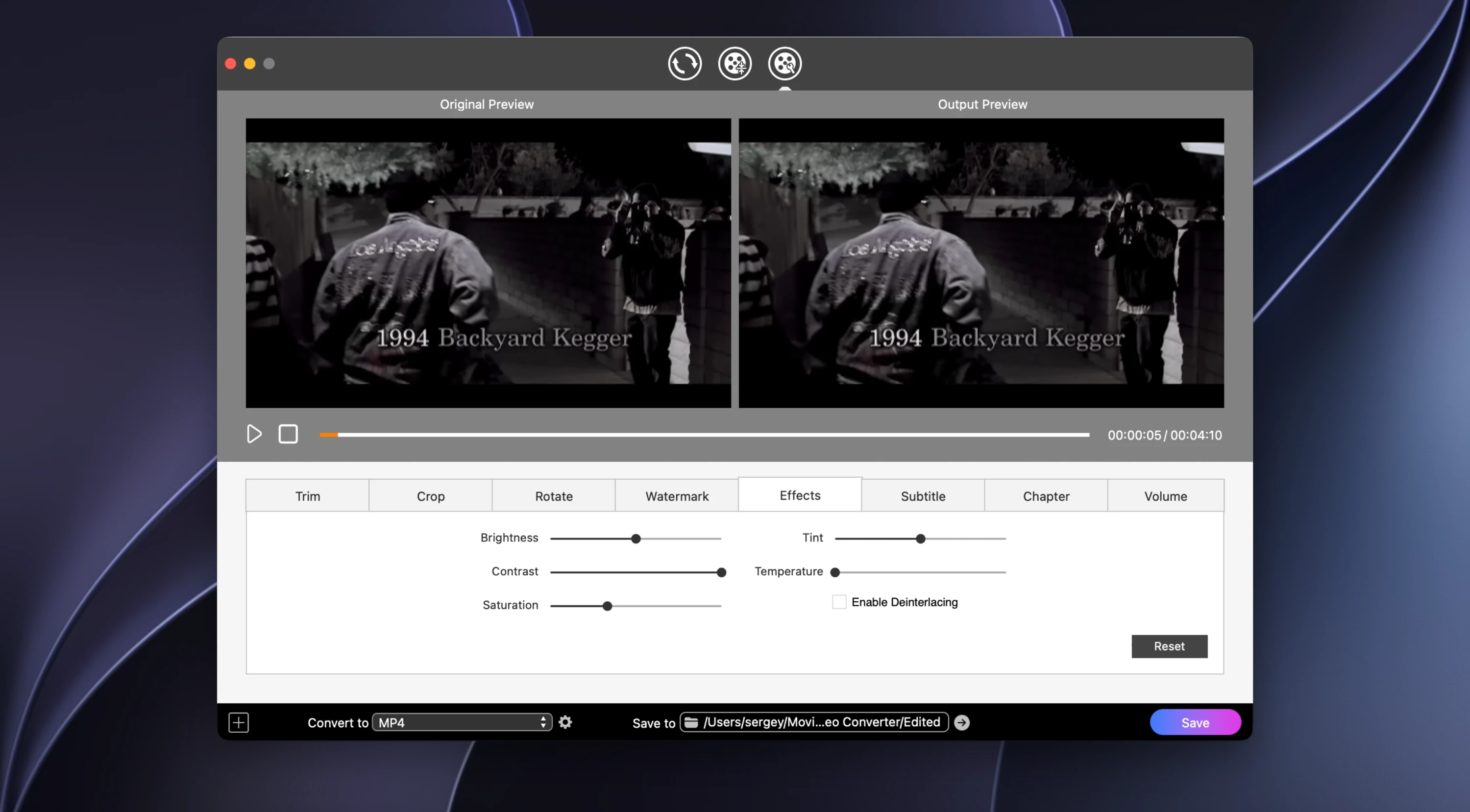 iFunia Video Converter screenshot 2