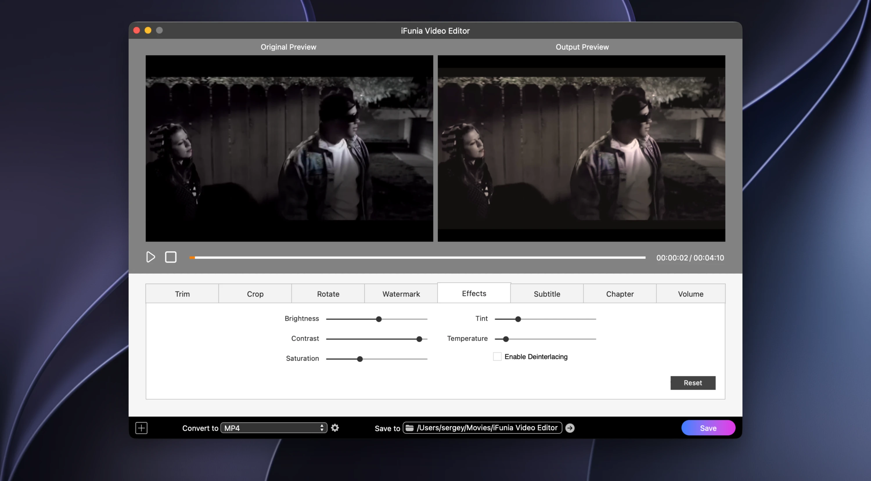 iFunia Video Editor screenshot 2