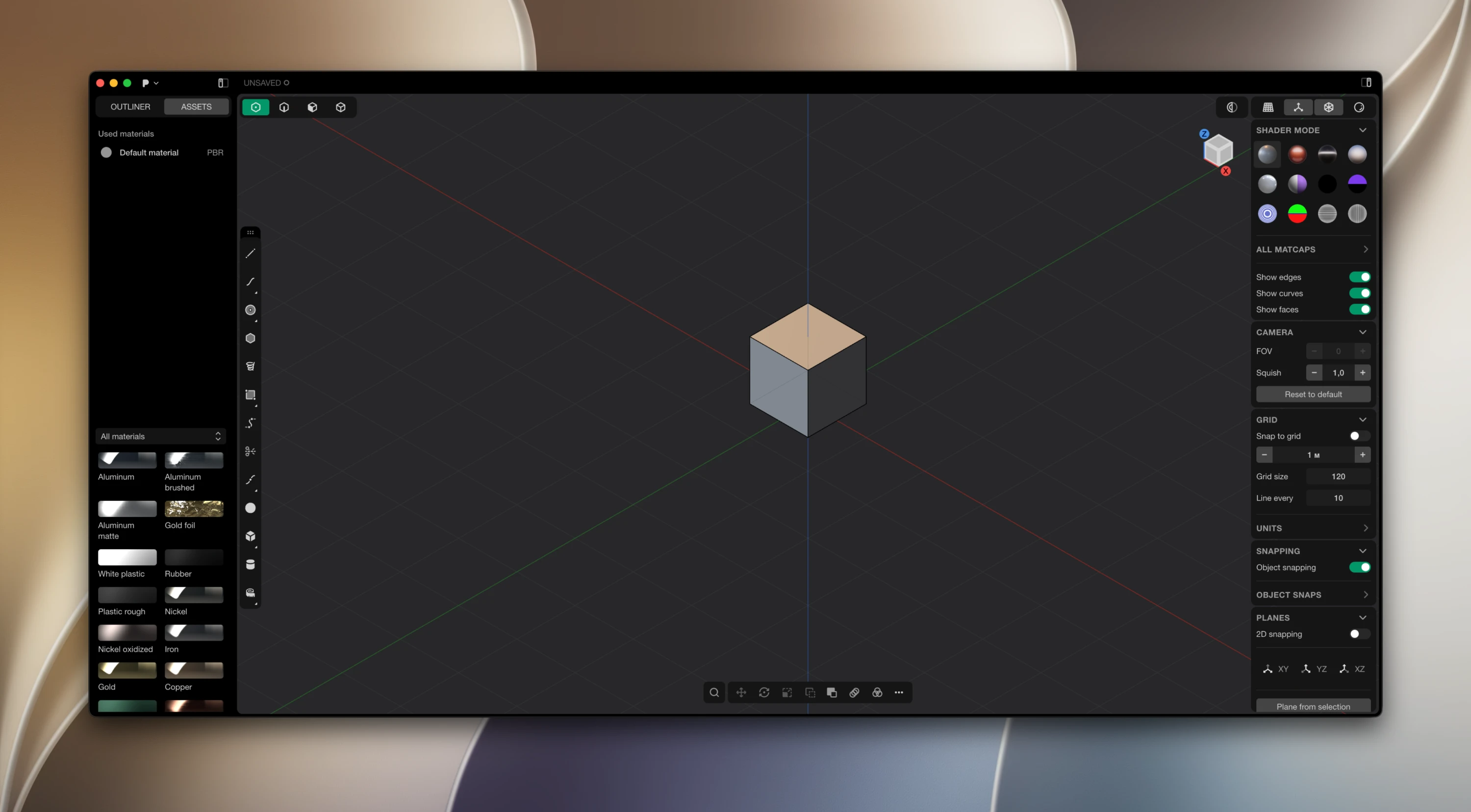 Plasticity screenshot 2