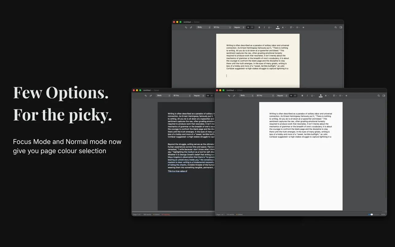 Verso Writer screenshot 2