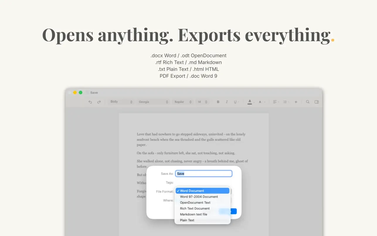 Verso Writer screenshot 9