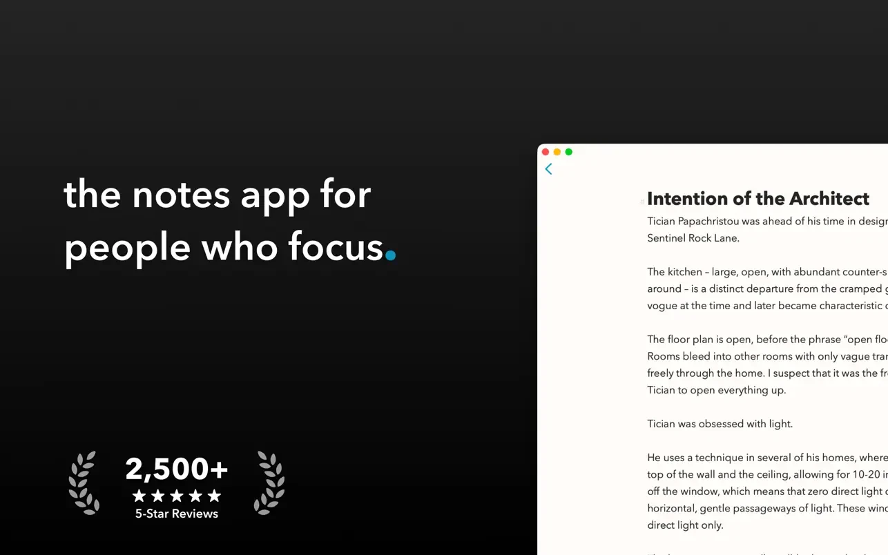 Minimal | Writing + Notes screenshot 1