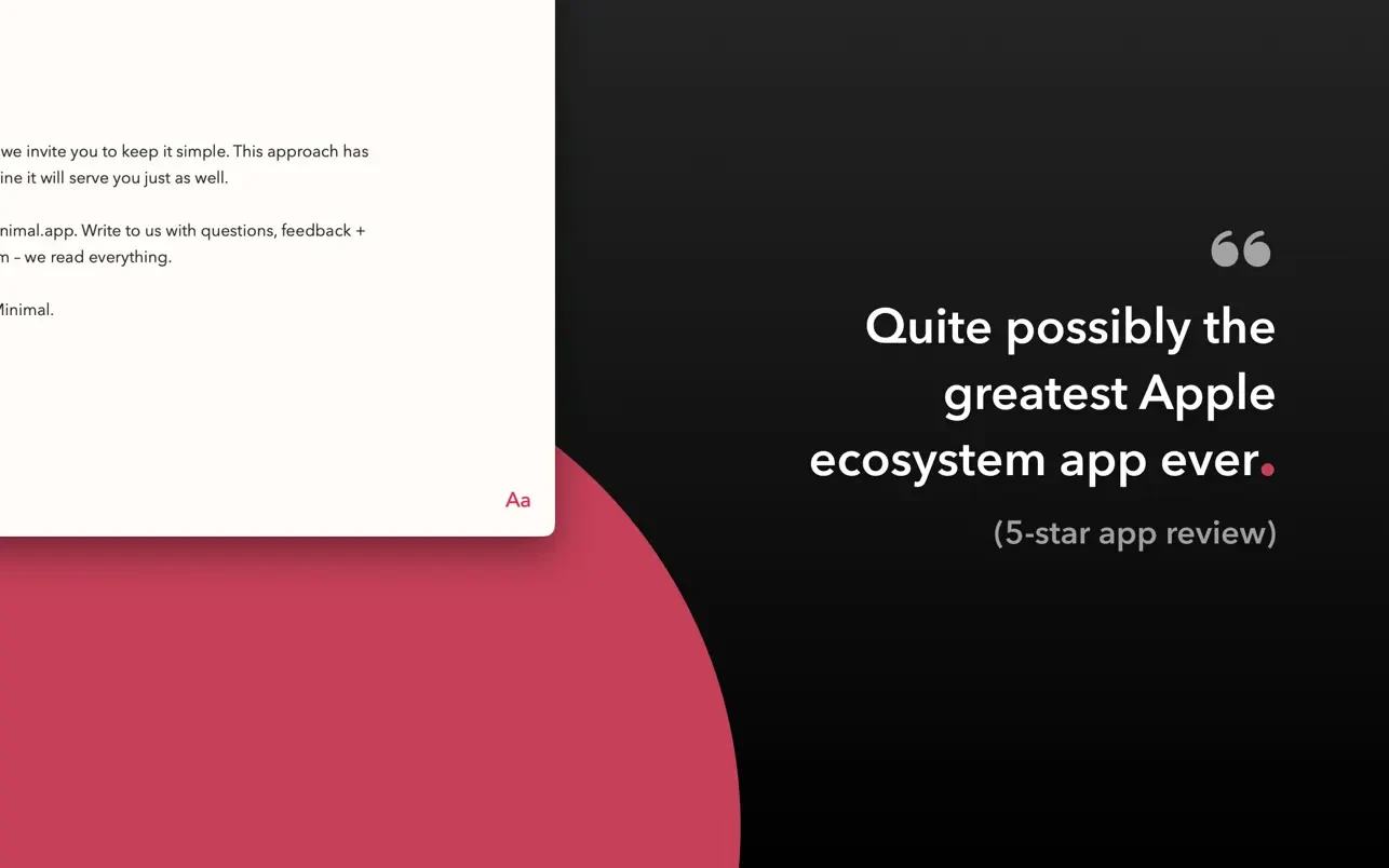Minimal | Writing + Notes screenshot 5
