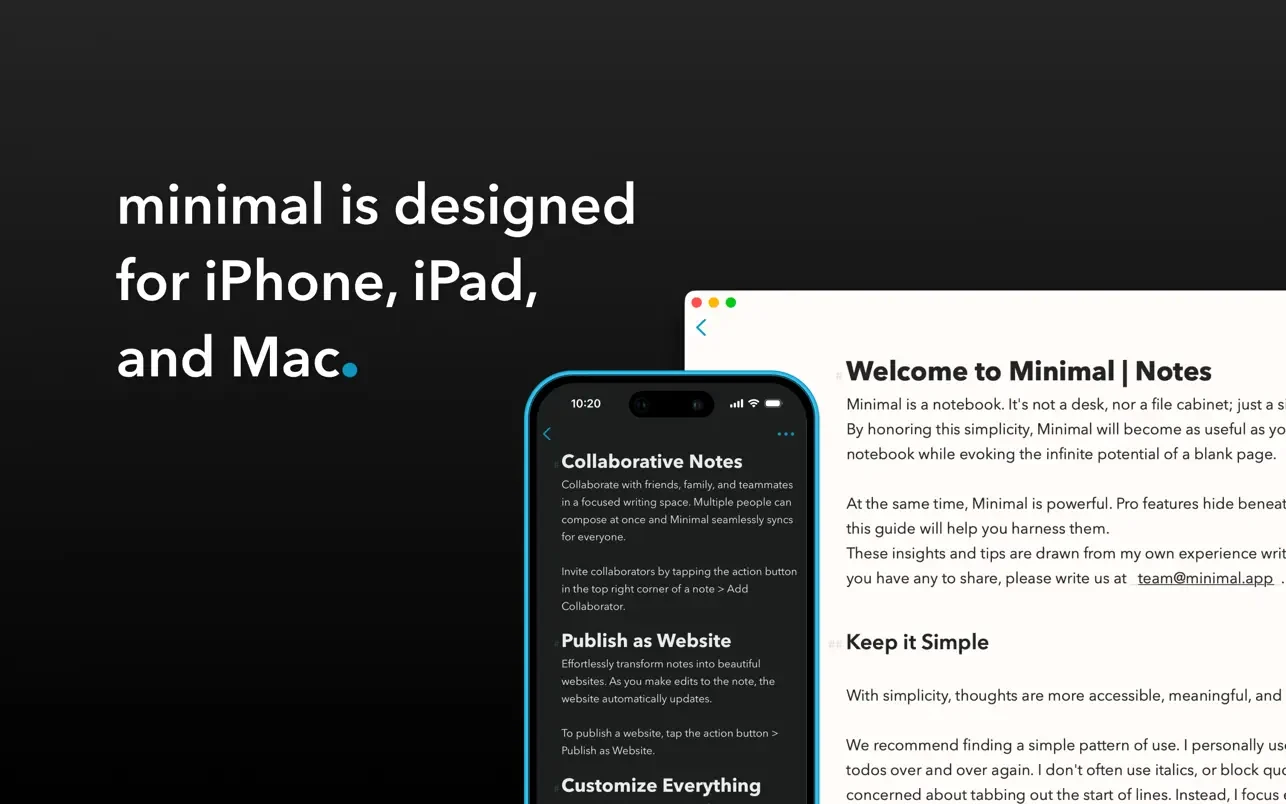Minimal | Writing + Notes screenshot 10