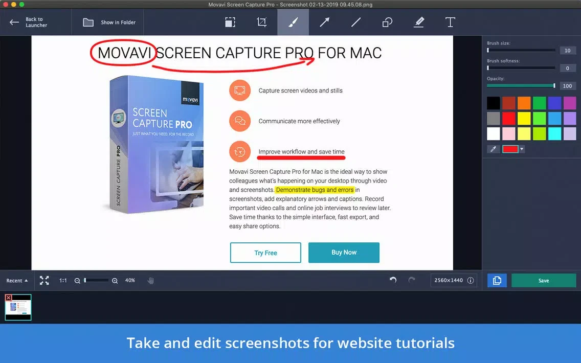 Movavi Screen Capture Pro 截图 4