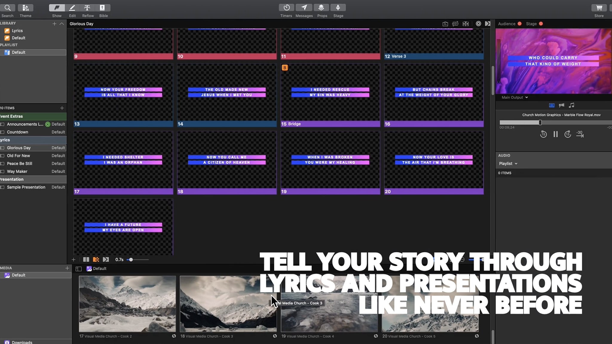 ProPresenter 截图 3