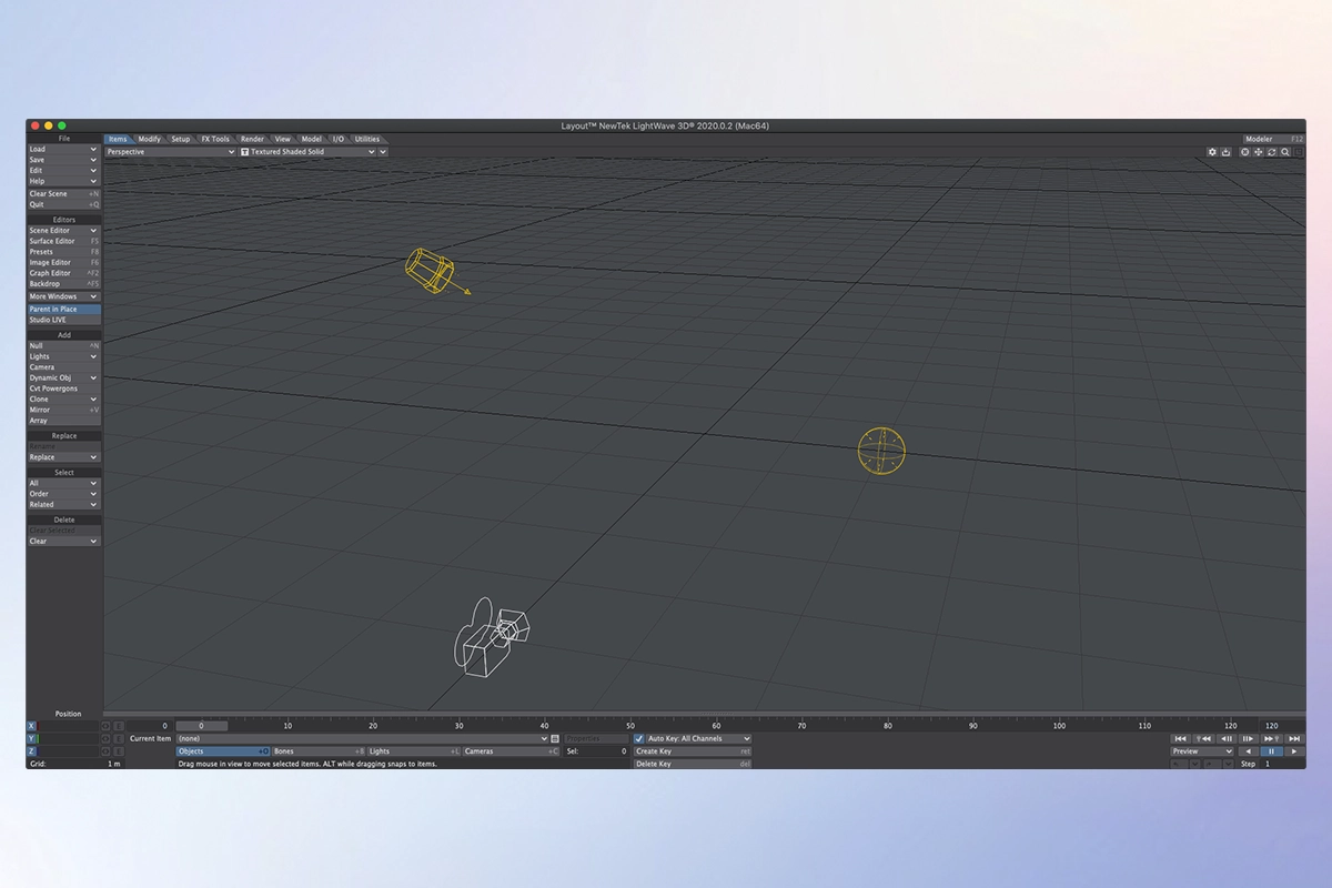 LightWave 3D 2024 截图 1