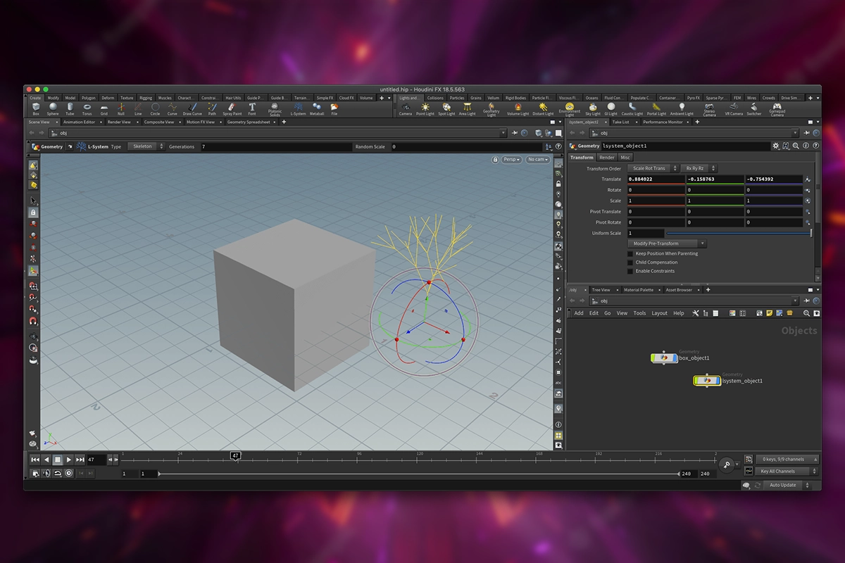 SideFX Houdini 截图 1