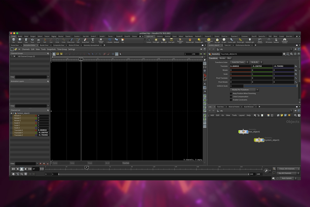 SideFX Houdini 截图 3