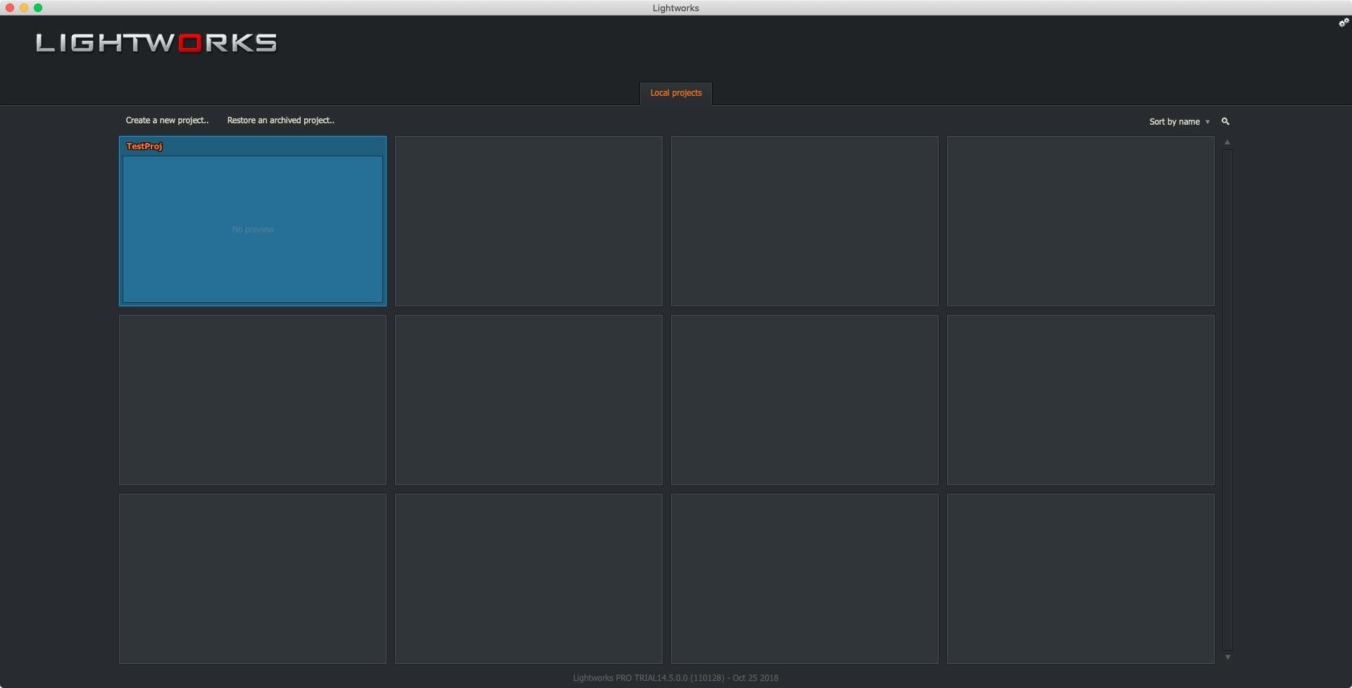 Lightworks Pro 截图 1