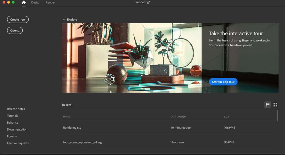 Adobe Substance 3D Stager 截图 1